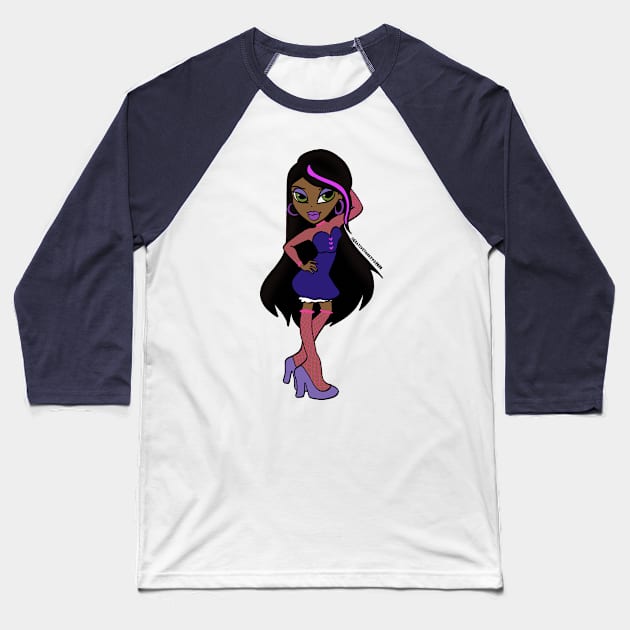 Heart Breakerz Sasha Baseball T-Shirt by CreativeToonsTV